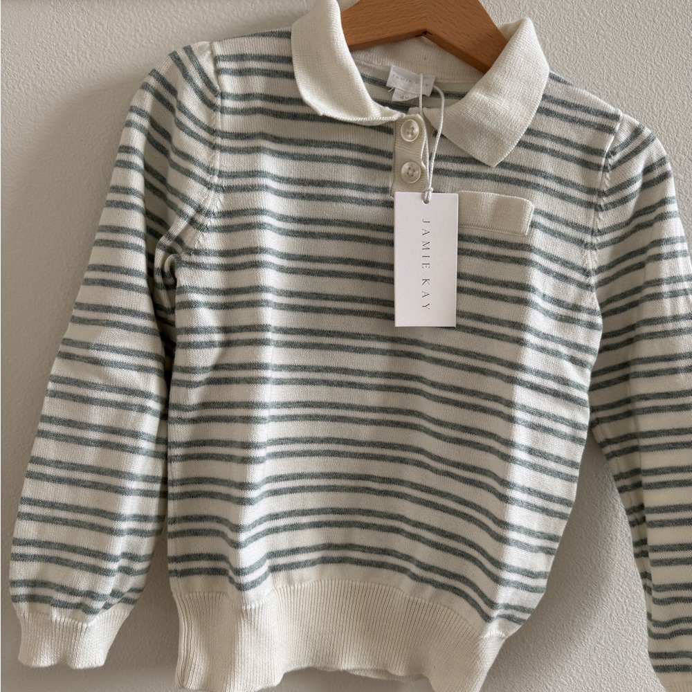Jamie Kay 4Y boy sweater - NWT